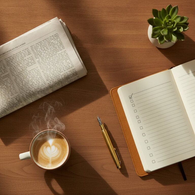 Small business SEO checklist workspace