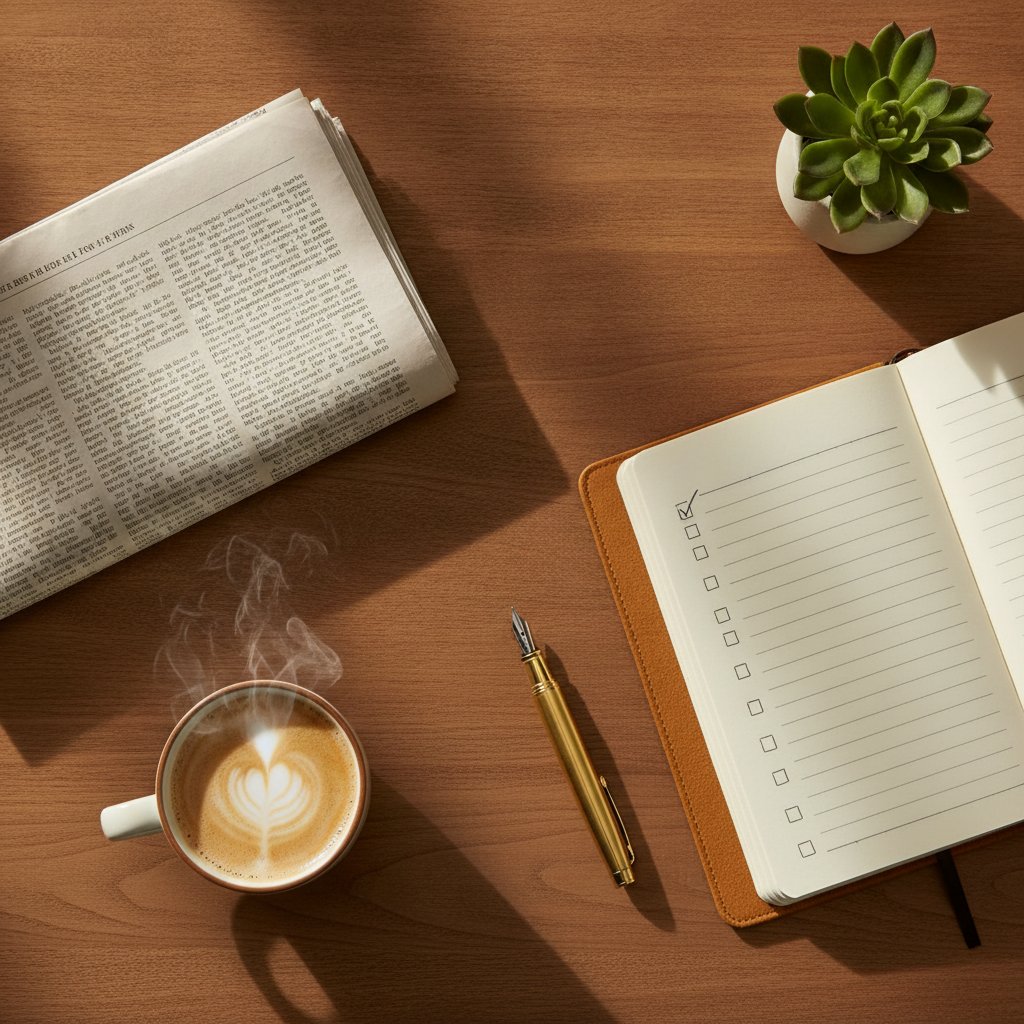 Small business SEO checklist workspace